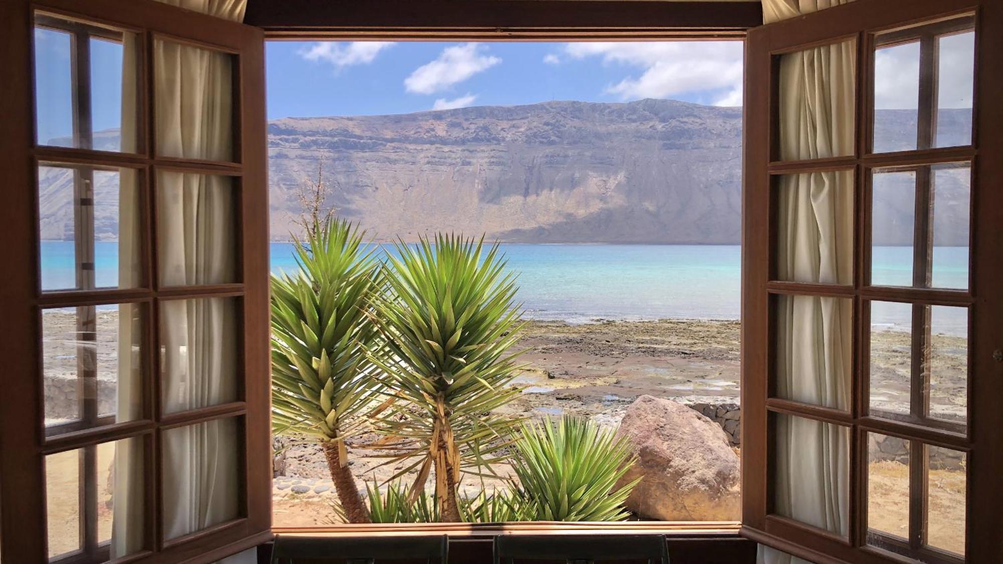 Flor De Cactus, La Graciosa Caleta de Sebo Exterior foto