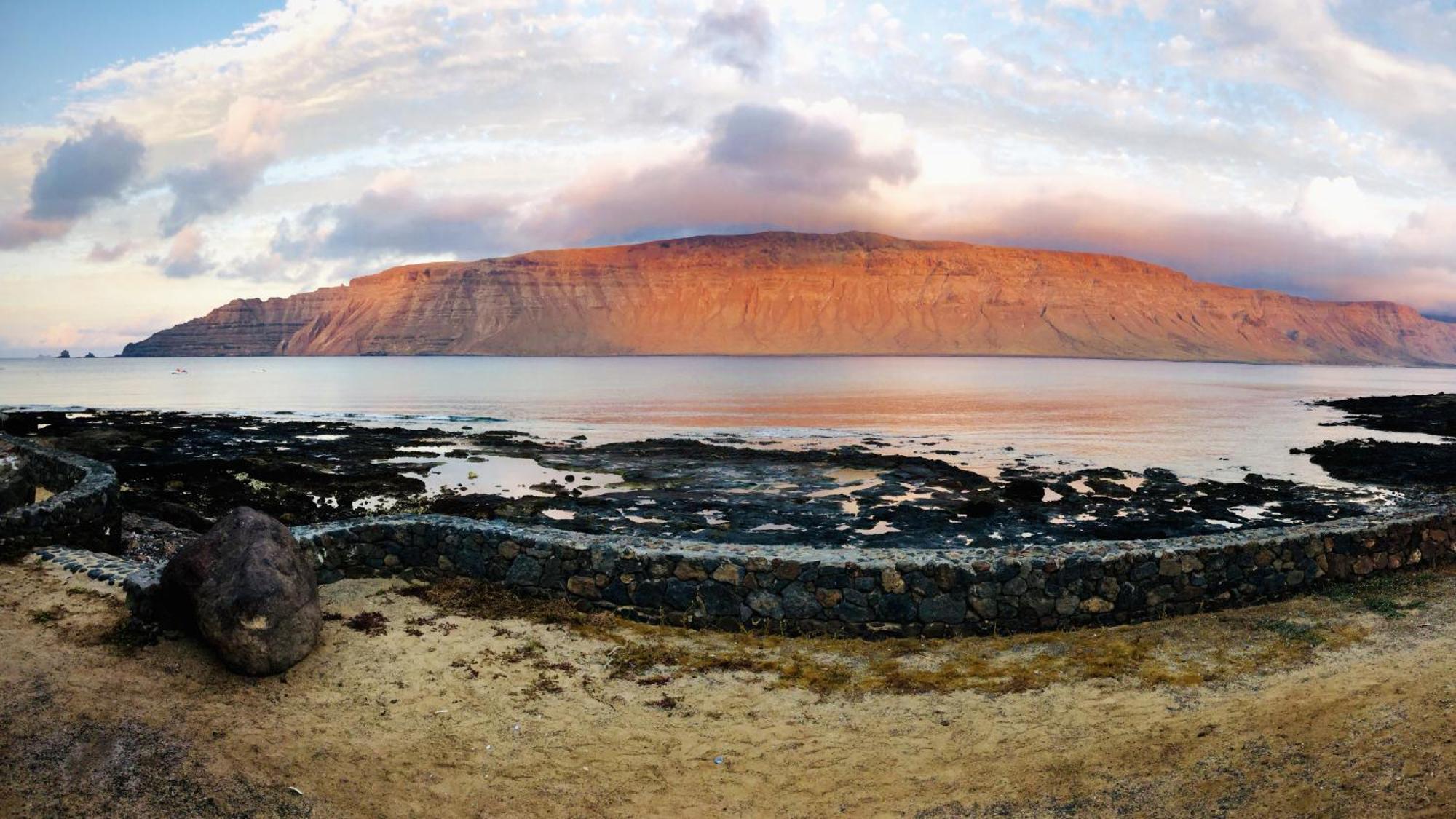 Flor De Cactus, La Graciosa Caleta de Sebo Exterior foto