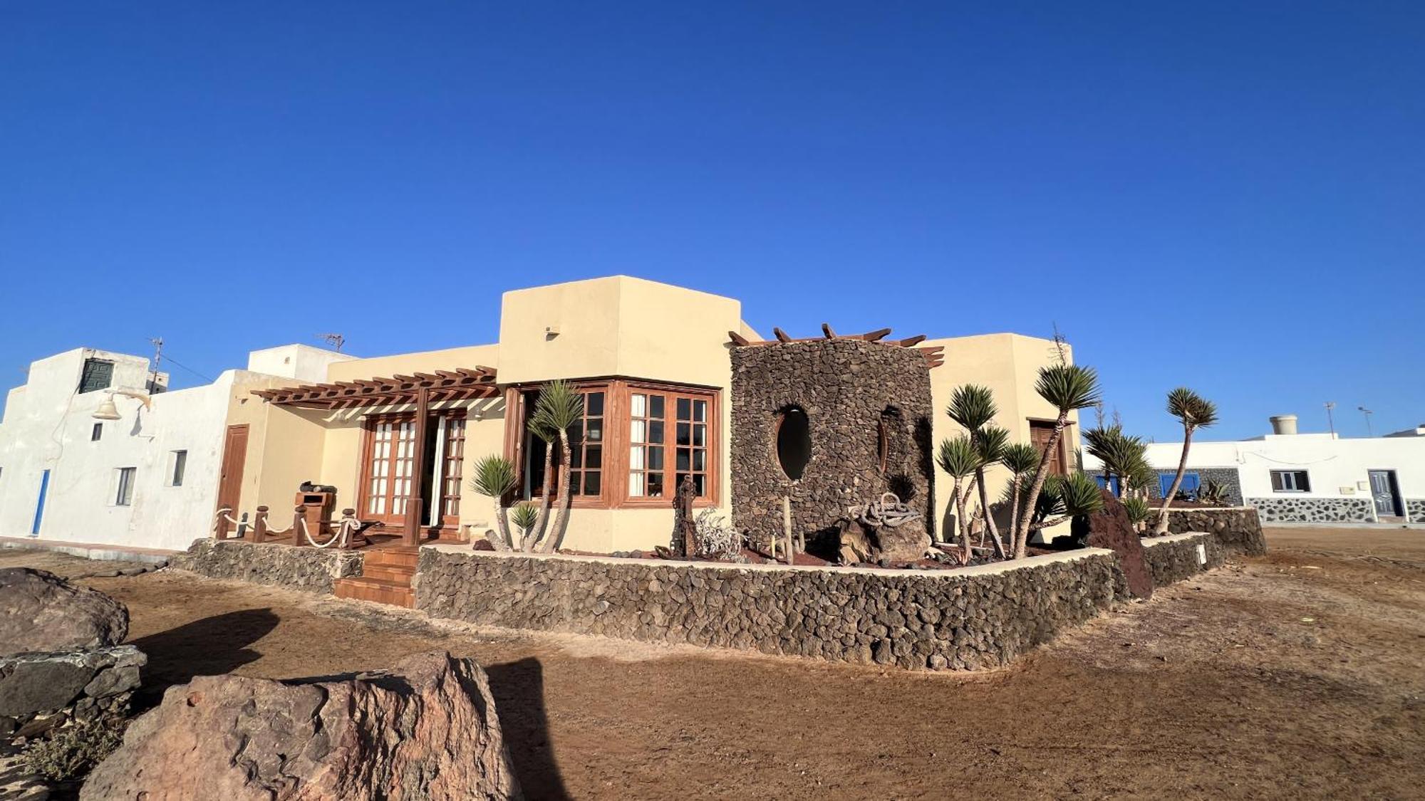 Flor De Cactus, La Graciosa Caleta de Sebo Exterior foto