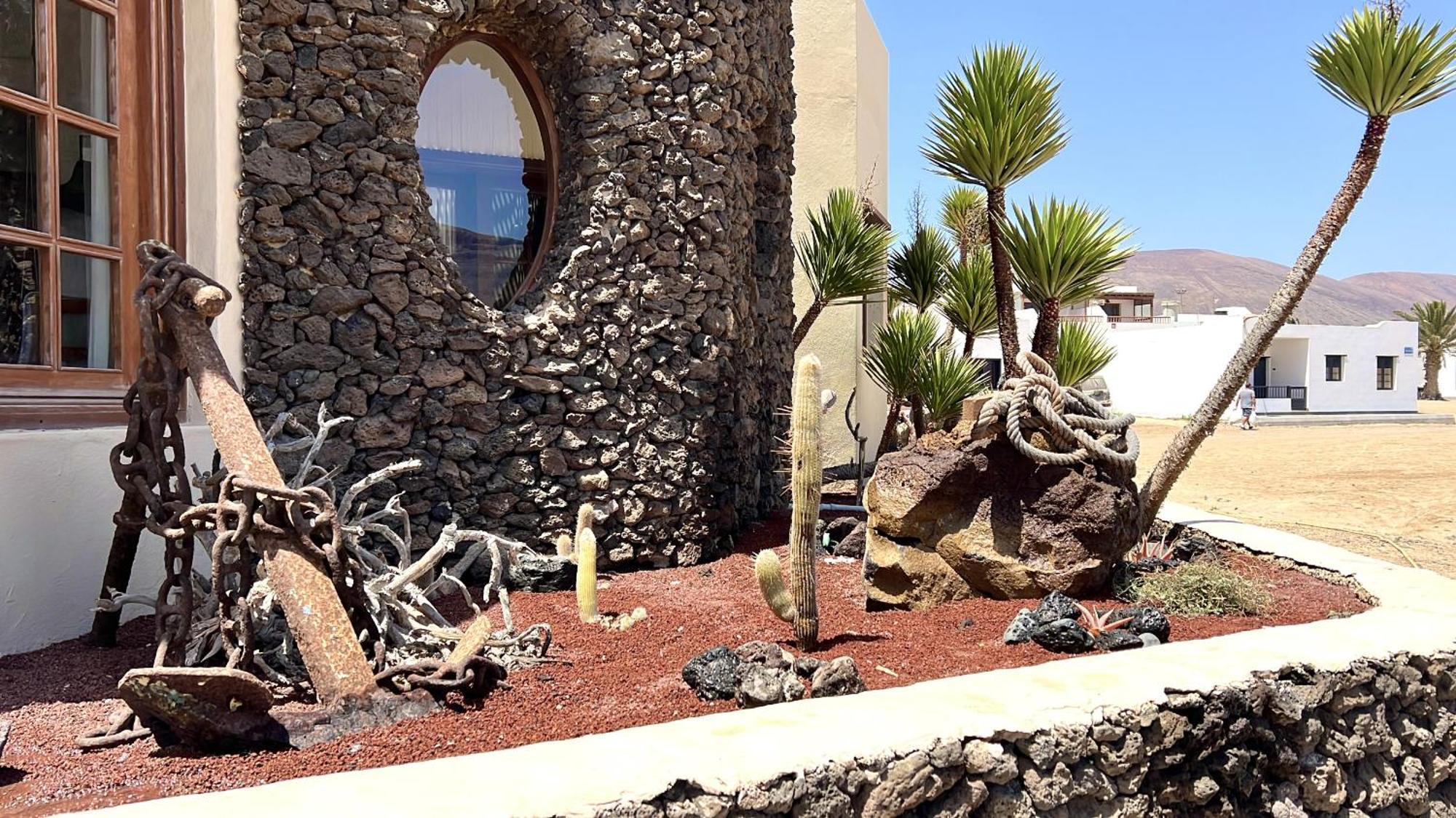 Flor De Cactus, La Graciosa Caleta de Sebo Exterior foto