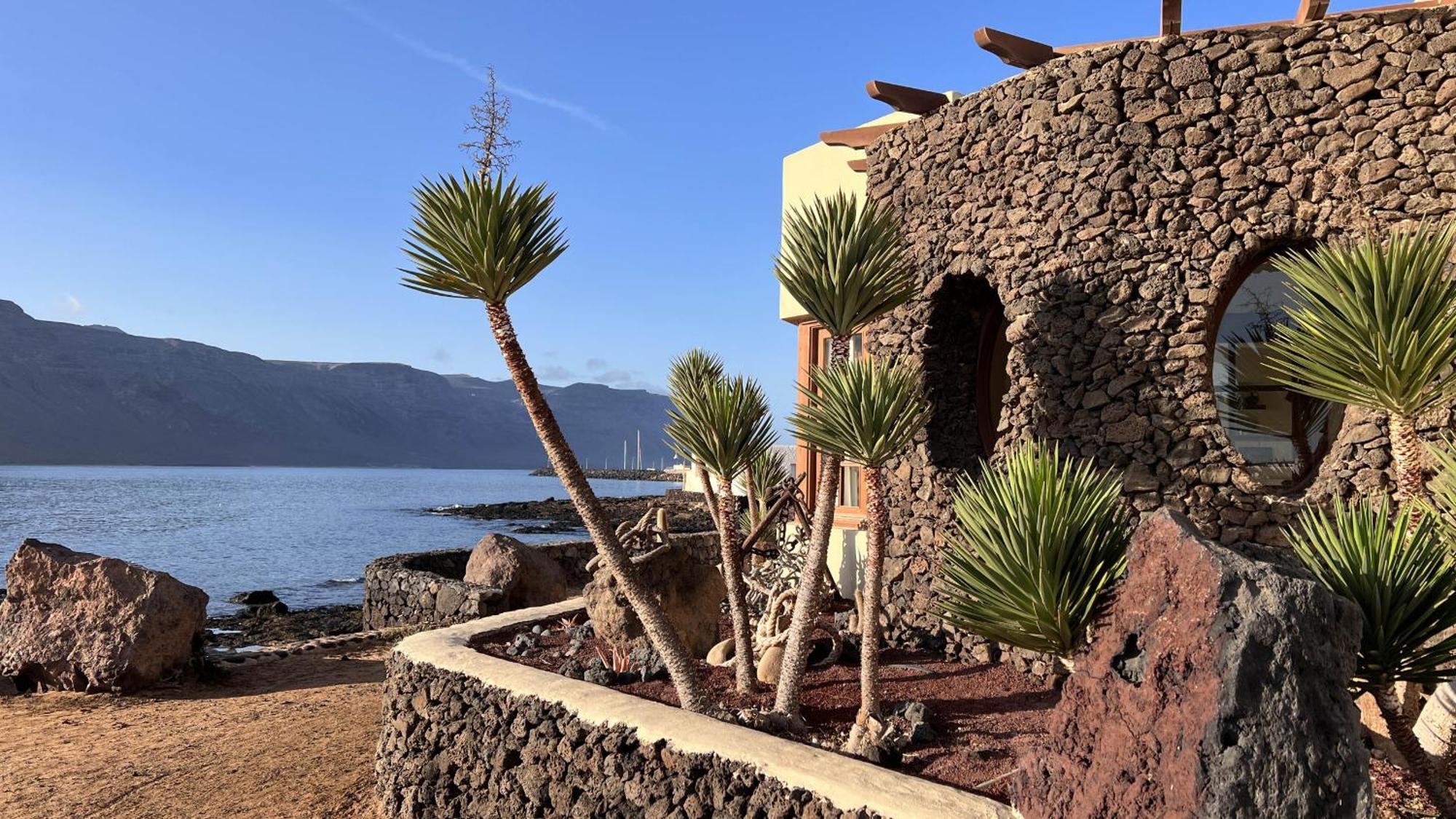 Flor De Cactus, La Graciosa Caleta de Sebo Exterior foto